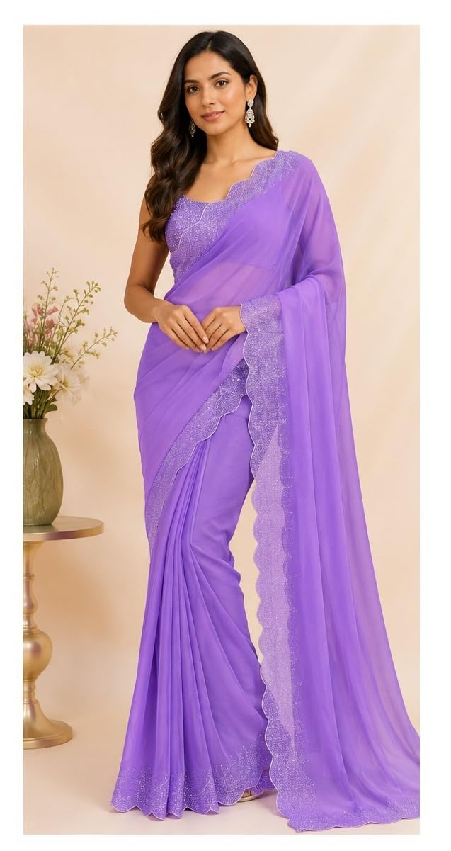 Women Art Silk Saree with Printed Border and Blouse Piece*A1_Saree-P8-picture-55