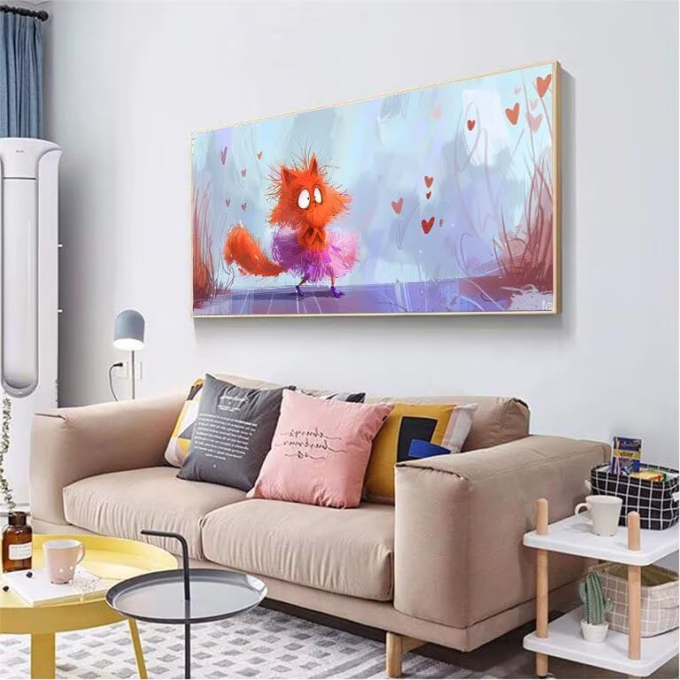 Diamond Painting Chat 40x80cm | Kit Broderie Diamant 5D