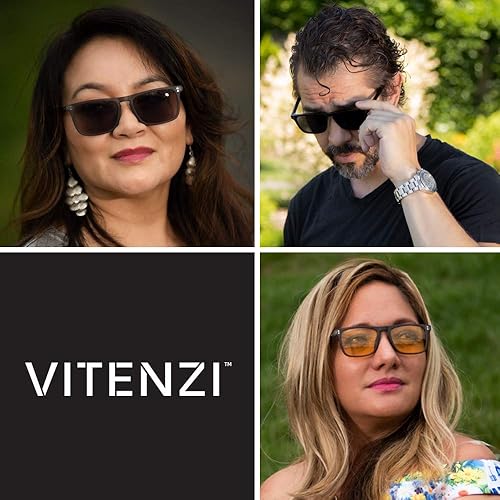 Miniatura 6 de VITENZI Lentes de sol bifocales para hombres y mujeres, lentes de lectura con lentes de sol tintados con lectores - Trento