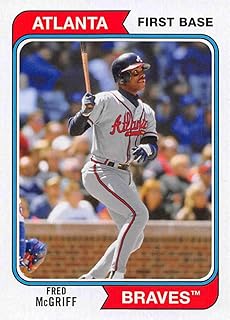 2020 Topps Archives #128 Fred McGriff NM-MT Atlanta Braves Baseball