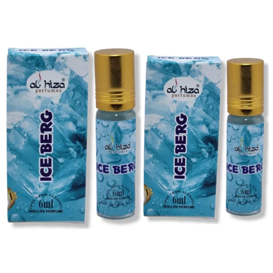Al-Hiza perfumes - Roll on perfume 6ml - ICE BERG (Pack of 2)