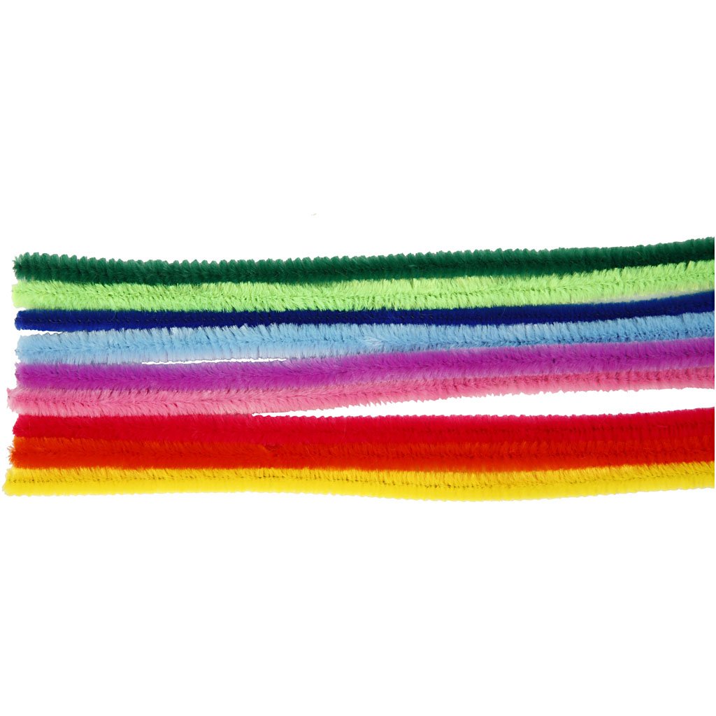 Creativ Company 25-Piece Chenille, Multi-Colour