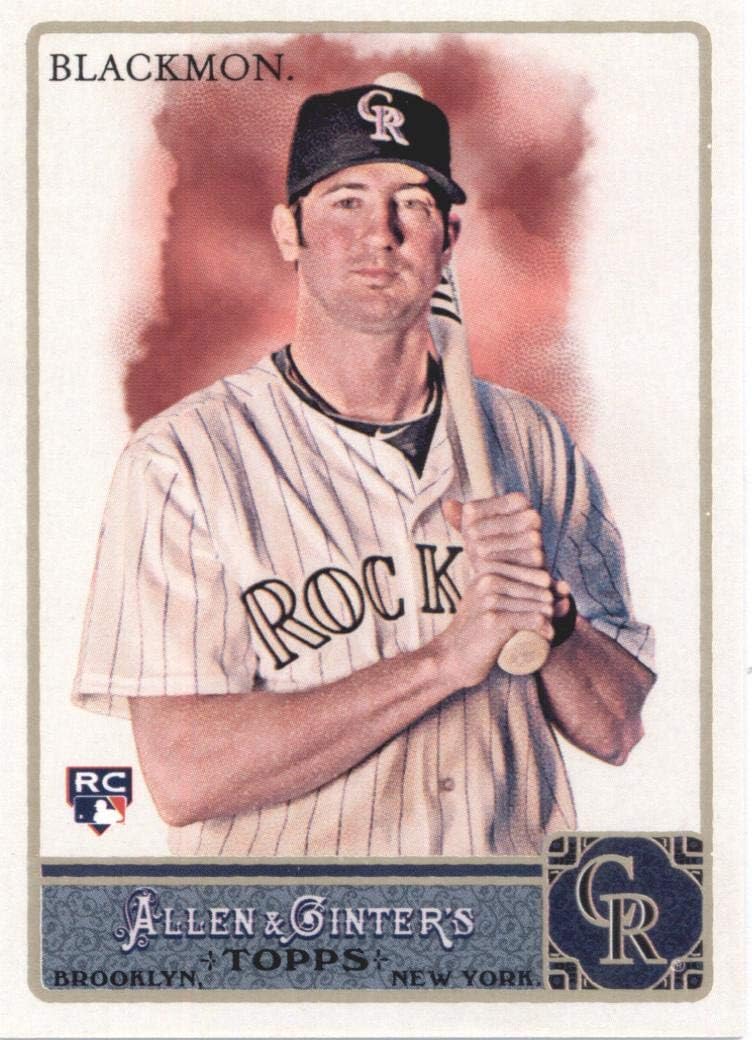 2011 Topps Allen and Ginter Glossy Rookie Factory Exclusive #AGS6 Charlie Blackmon Baseball Card SER/999 NM-MT