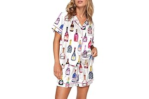 Champagne Bottle Pajama Set: The Perfect Nighttime Ensemble