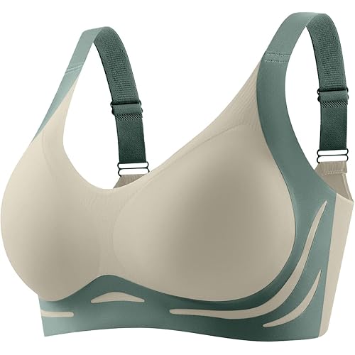 Womens Wireless Bras,Push Up Bra Smooth Seamless Support Regular Plus Sizes Everyday Active Bras
