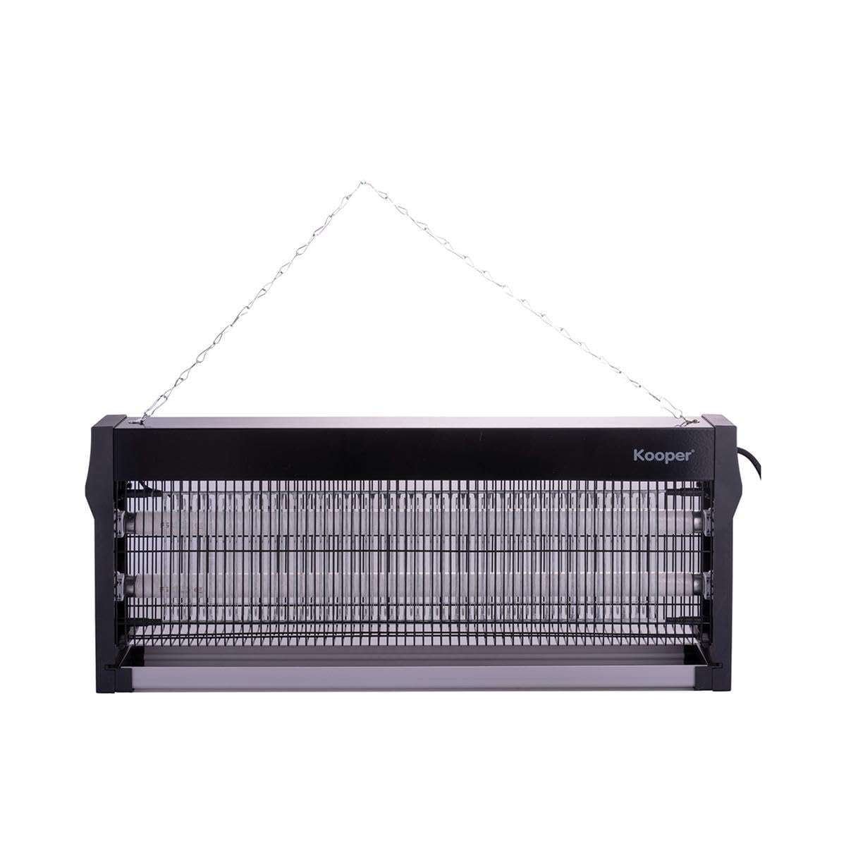Zanzariera elettrica, copertura fino a 150 mq, vano di raccolta insetti 40 W, Kooper