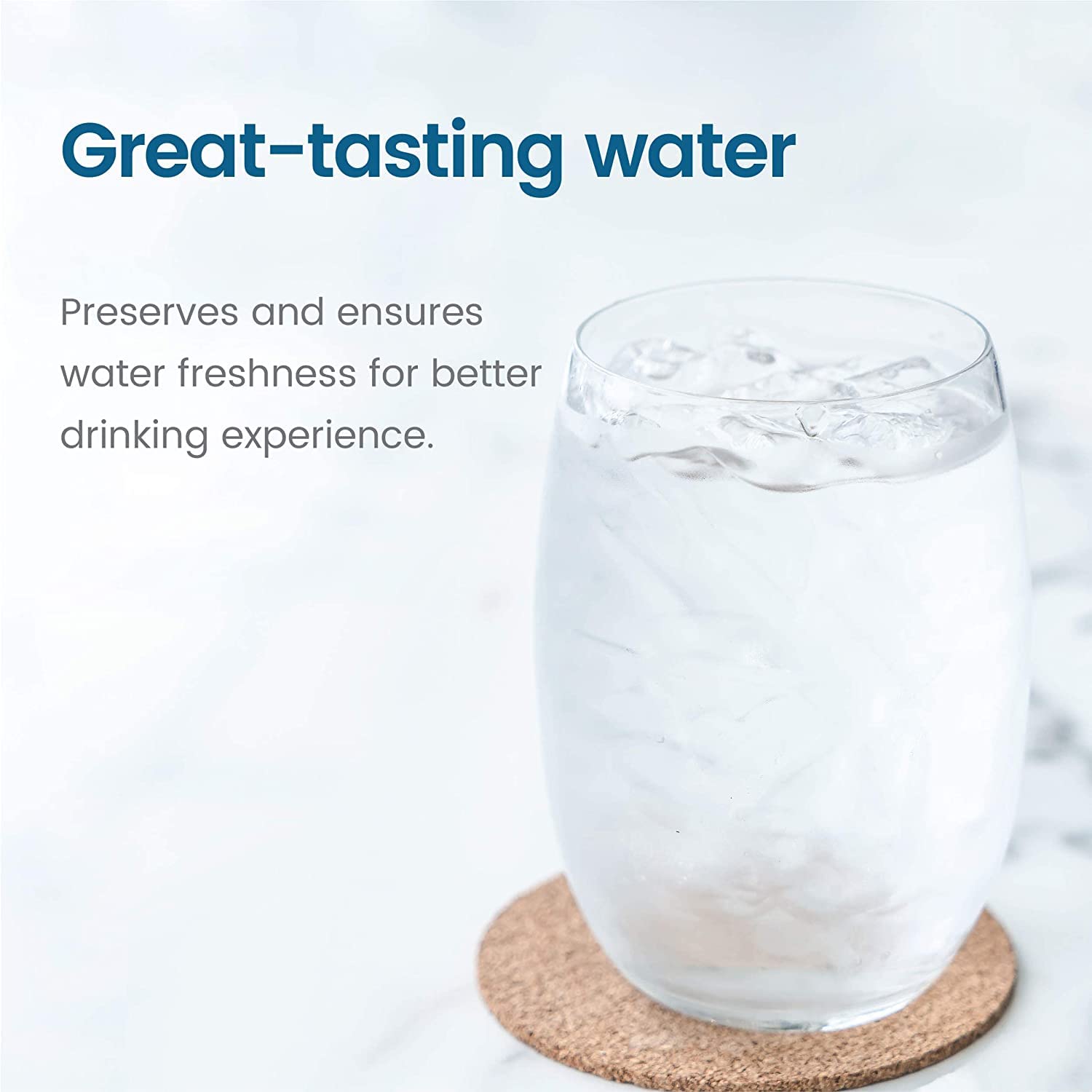 Waterdrop WD-PF-01A Plus filtry zastępcze z certyfikatem NSF do wszystkich systemów filtracji dzbanków Waterdrop o pojemności do 757 litrów (3 sztuki)
