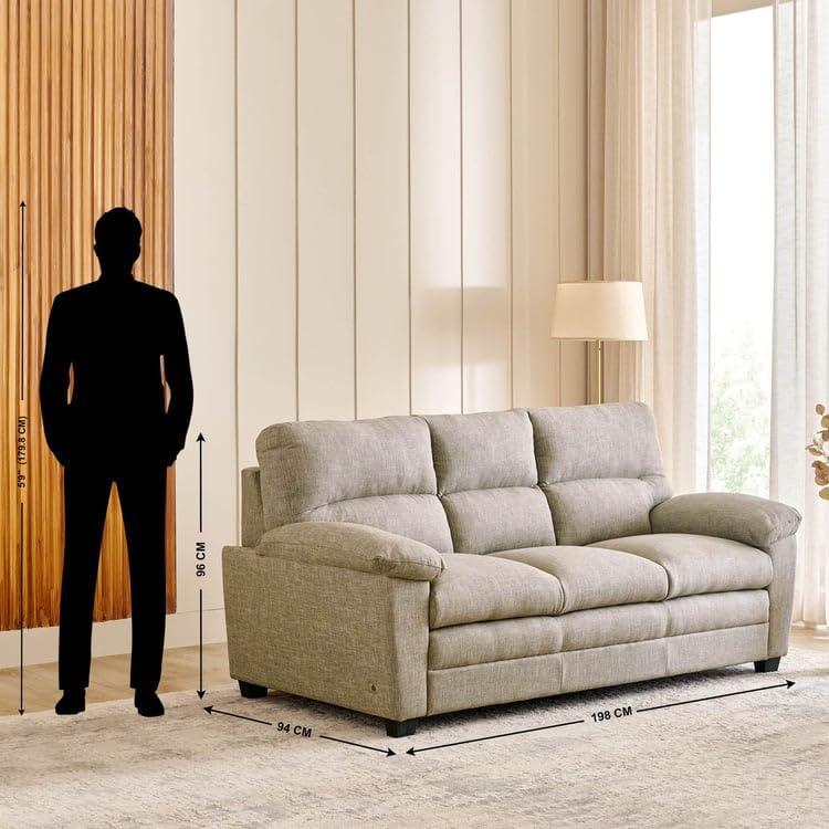 Image of Mojo NXT Fabric 3-Seater Sofa