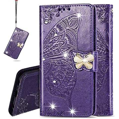 Funda IMEIKONST de Cuero PU con Soporte y Tarjetero para OPPO Reno 8 Lite Cover