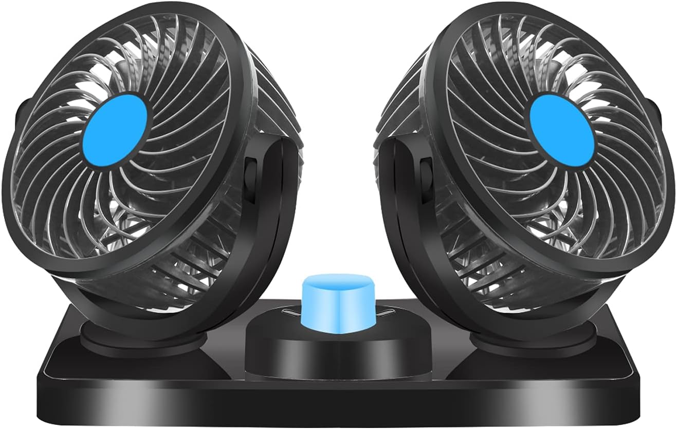 Ventilatore Jumbo Lampa 73113 Da 10 Pollici - Oscillante 24V Per Auto, Nave O Camper, 2 Velocità - Foto 7