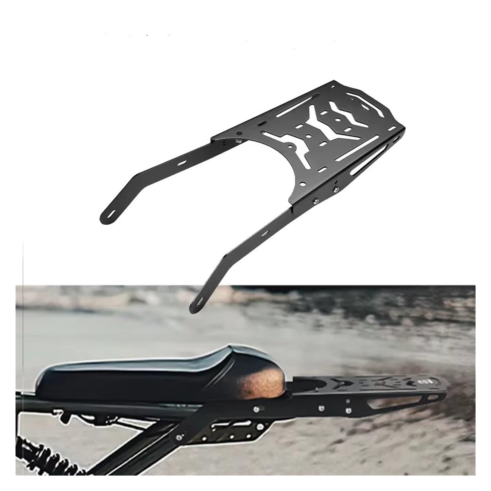 Portapacchi Moto Per Super73 R Portapacchi Posteriore Serie Cestello Ripiano Elettrico Bici Alluminio