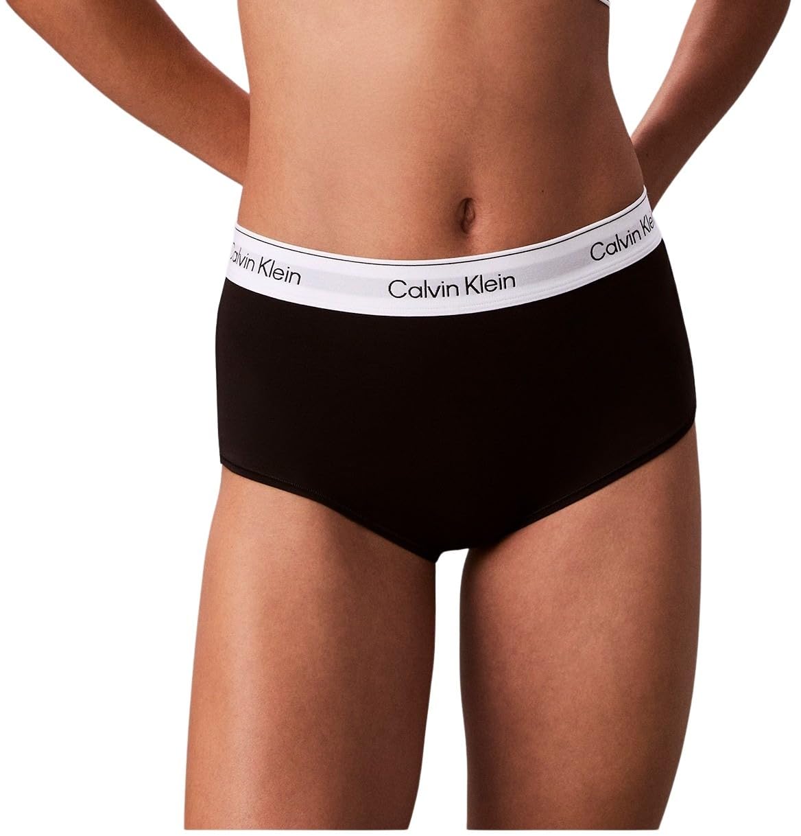 Calvin Klein Hipster Femme avec Ceinture Emblématique, Noir (Black), L