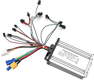 Latwne Electric Scooter 36V-60V 25A Controller 36V 48V 52V 60V Intelligent Brushless Controller 6 Tube Universal Controller Motor Controller E-Bike Controller