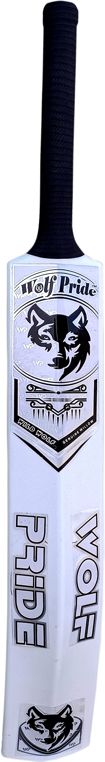 WOLF PRIDE Wild White & Black White Hard Plastic Cricket Bat (for Kids) Size 5N (B0C3B334PT) Amazon Price History, Amazon Price Tracker