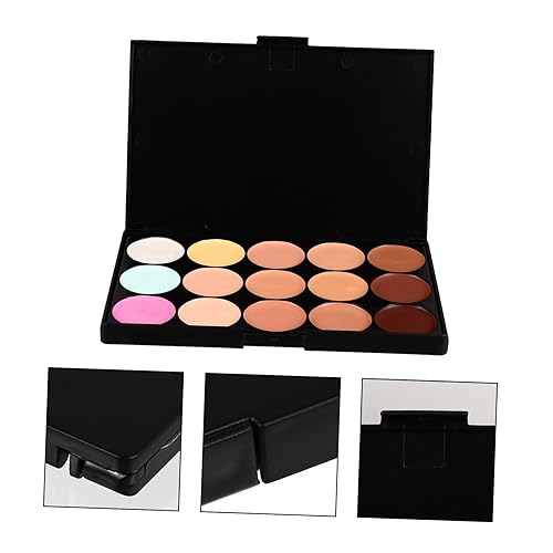 2pcs Color Concealer for Dark Circles Tattoos and Bruises Professional Makeup Foundation for All Skin Tones Portable Easy to Use