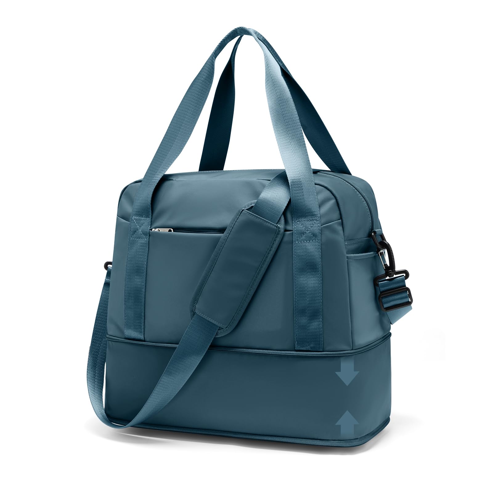 40x20x25 Ryanair Borsa da Viaggio Bagaglio a Mano Borsone da Viaggio Espandibile Borsa Palestra Borsone Palestra Valigia Borsa da Weekend Borsone Valigia Borsa a Mano,P7-Blu pavone