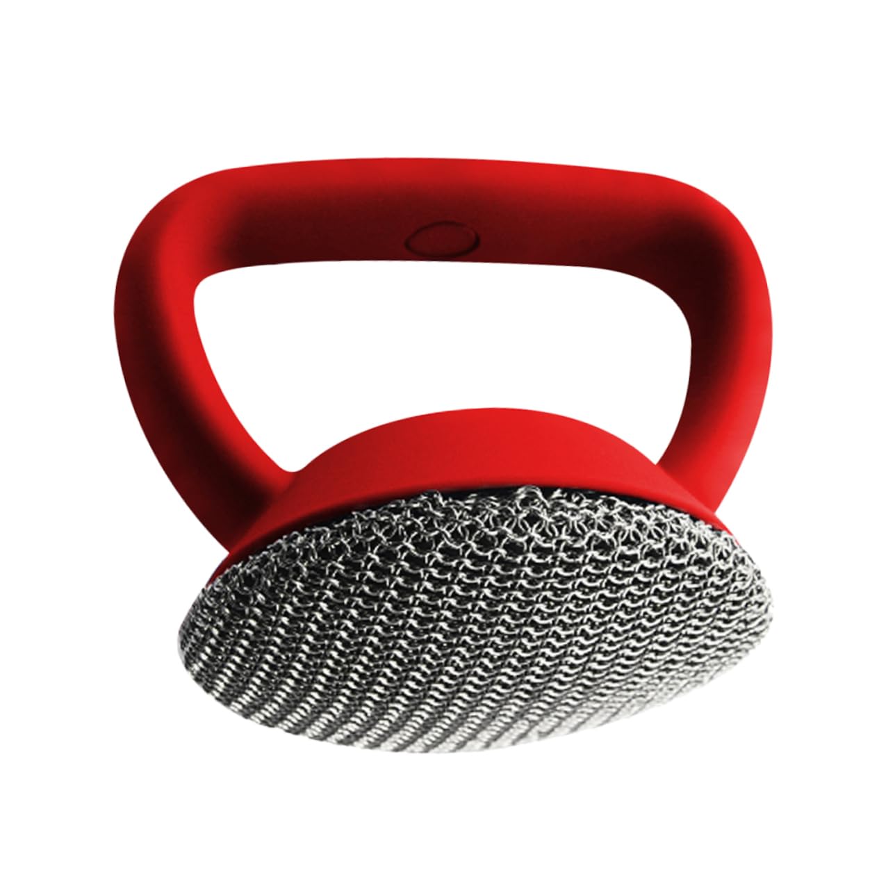 KOMBIUDA Dish Cleaner Cast Stainless Brush Long Handle Brush for Pot Cleaning Dish Pot Scrubber