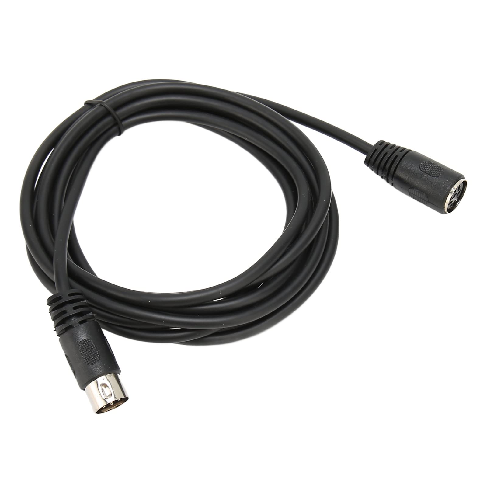 Cavo DIN Maschio-femmina a 6 Pin, Connessione Flessibile per Segnale Dati Cavo di Prolunga Portatile Professionale Plug and Play DIN a 6 Pin per Dispositivi Digitali (3 metri /