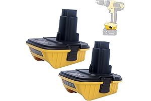 Upgraded 2-Pack DCA1820 18V to 20V Adapter - Enhance Your DEWALT XRP Tools Compatibility
