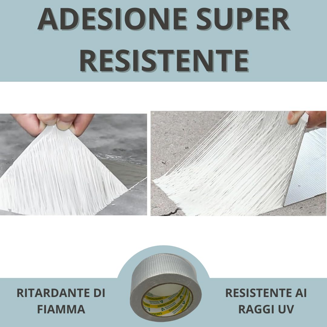 Nastro Butilico Impermeabile 3 Metri - Sigillante Per Riparazioni E Isolamento