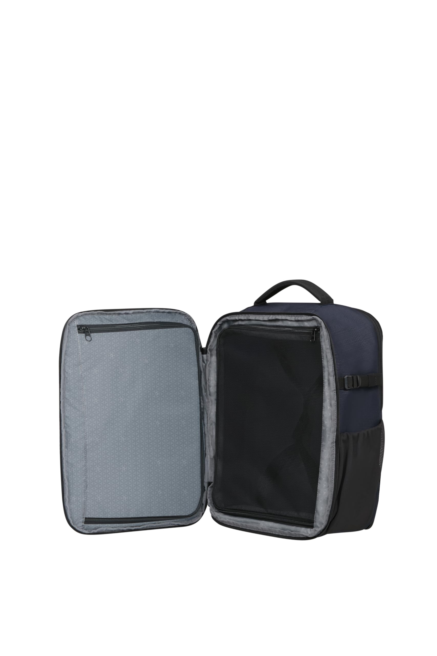 Samsonite Roader - Plecak Kabinowy 40x30x20 cm - Bagaz Podreczny dla Ryanair, Wizz Air & Vueling, Torba pod Siedzenie z Kieszenia na Laptopa 15.6", 26 L, 0.70 KG, Niebieski (Dark Blue)
