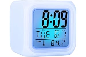 Kids Alarm Clock, Digital Alarm Clock for Kids Room