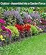 TOYPOPOR 8 Stück Pflanzenstützen Rund (25 x 40cm), Staudenhalter Metall Garten Stützring, Pflanzenhalter Ringkäfig für Pflanzen, Blume, Monstera, Hortensien, Rosen, Tomaten