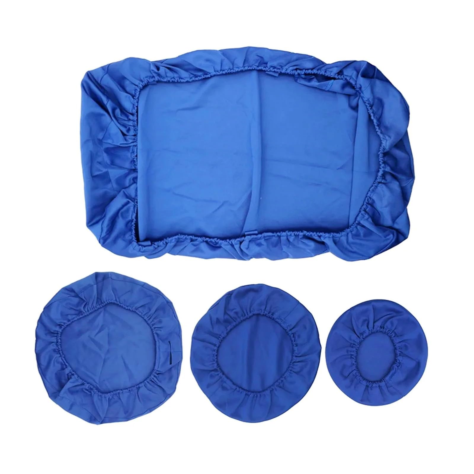Juego de 5 Fundas para sillón Dental, Muy elásticas, Protectoras Completas para Asiento, Lavables, con Fundas Protectoras para reposacabezas y cojín para clínicas.(Dark Green,L)