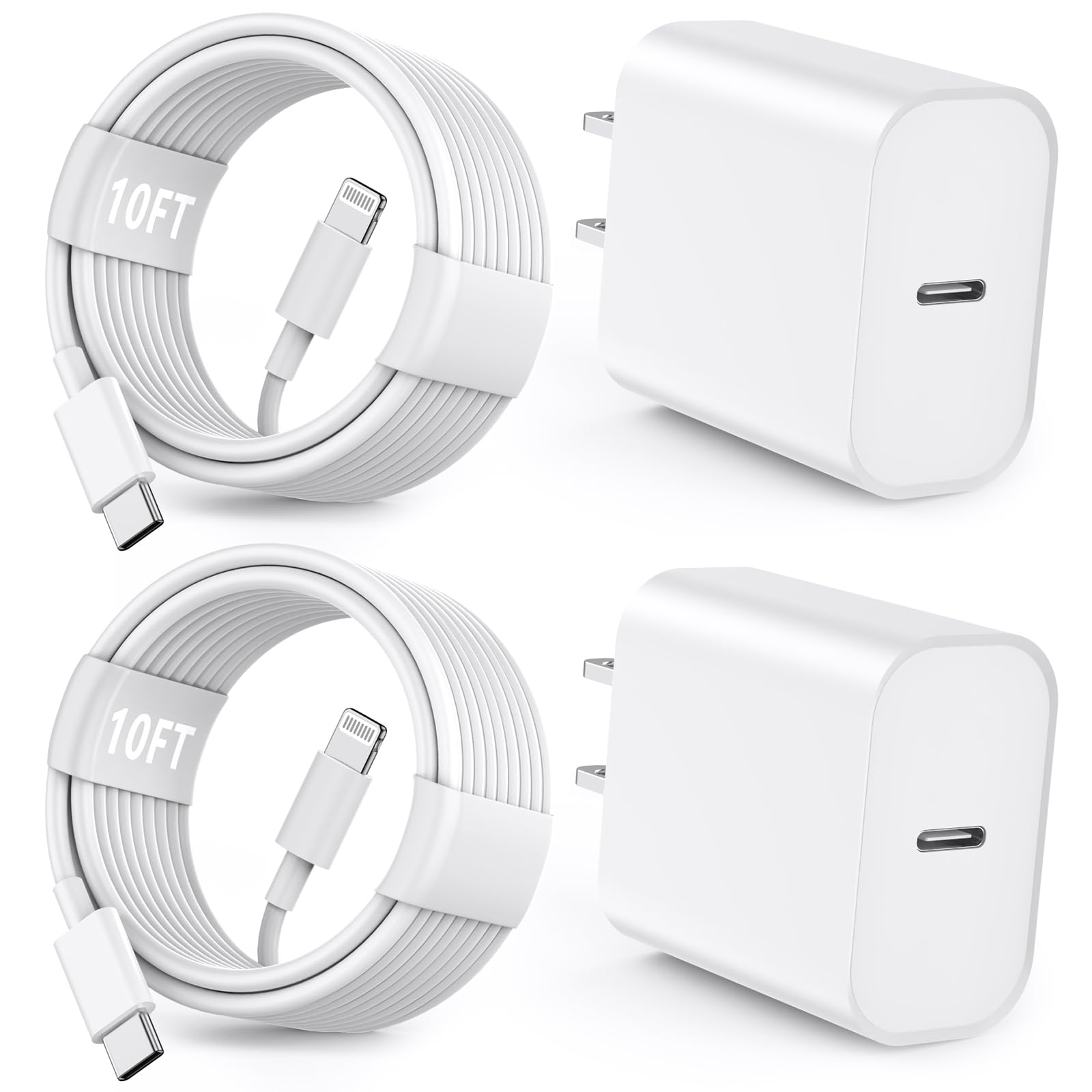 iPhone 14 13 12 Fast Charger Apple MFi Certified 20W USB C Apple Fast Charger Wall Charge Block