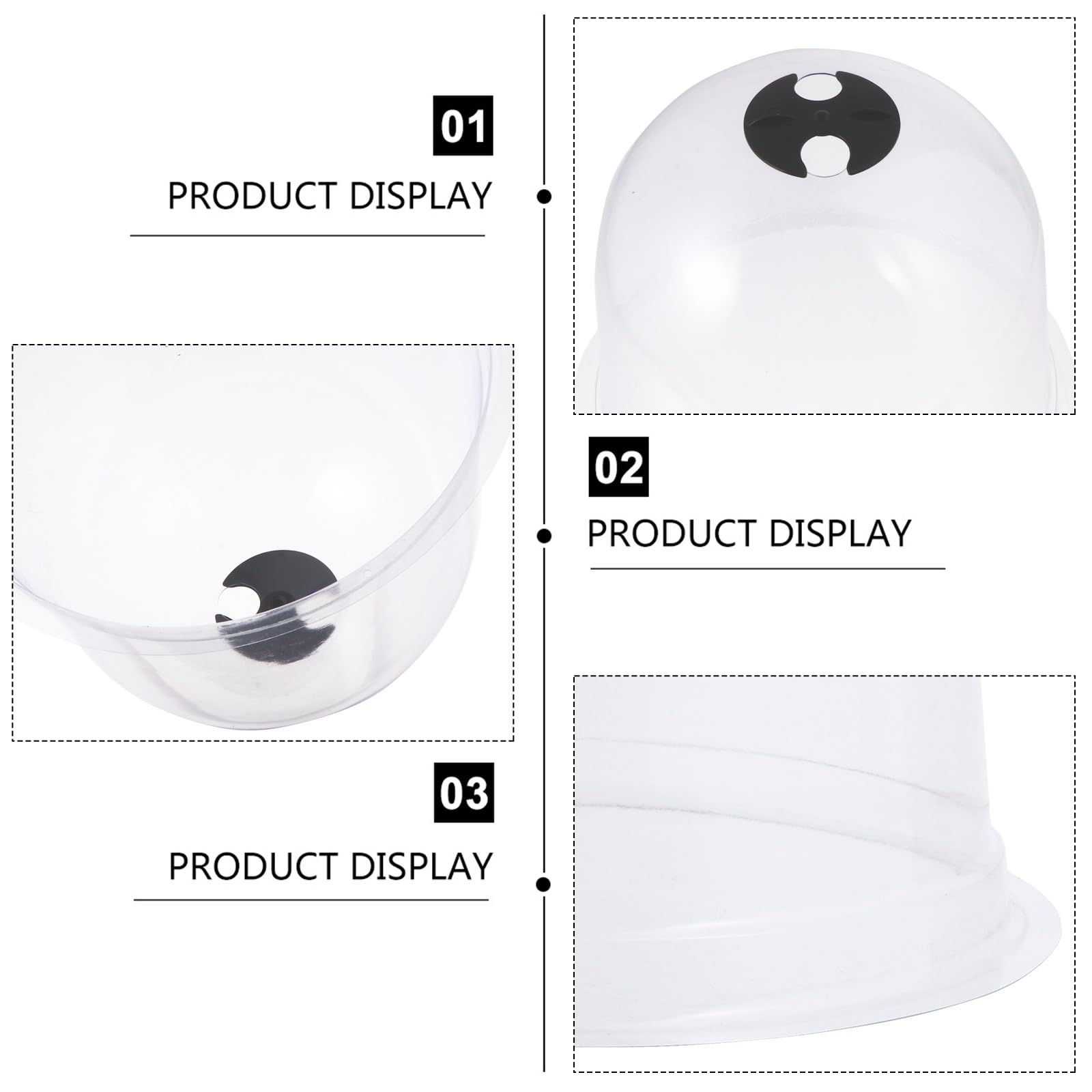 Kit de Dôme de Protection pour Plantes, 6 Pièces PVC Résistant UV