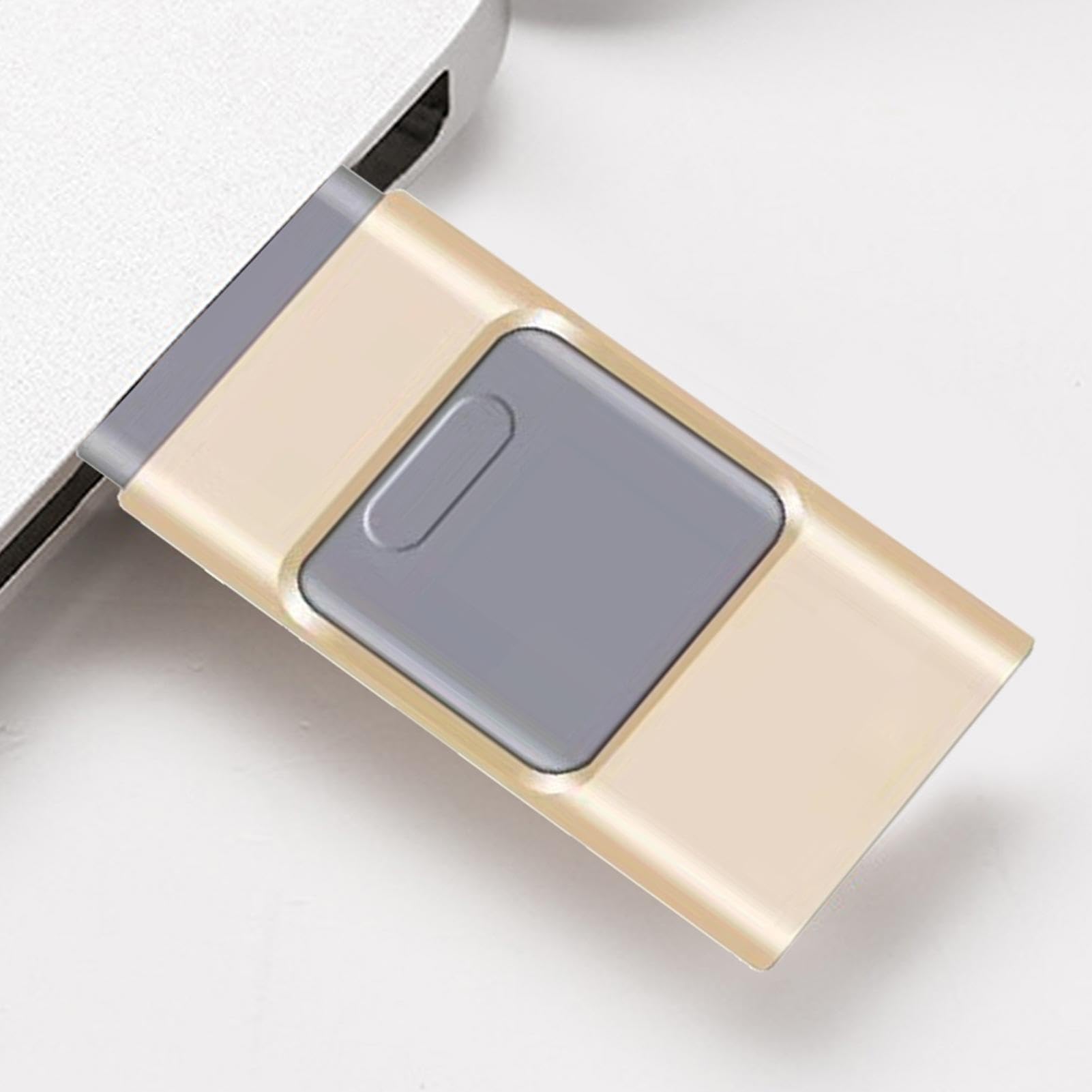 Telefon-Backup-Laufwerk, Backup-Stick für Computer | Fotospeicher-Flash-Laufwerk,Wiederverwendbares Metall-Design-Dokument-Informations-Backup-Laufwerk für Handy, Laptop