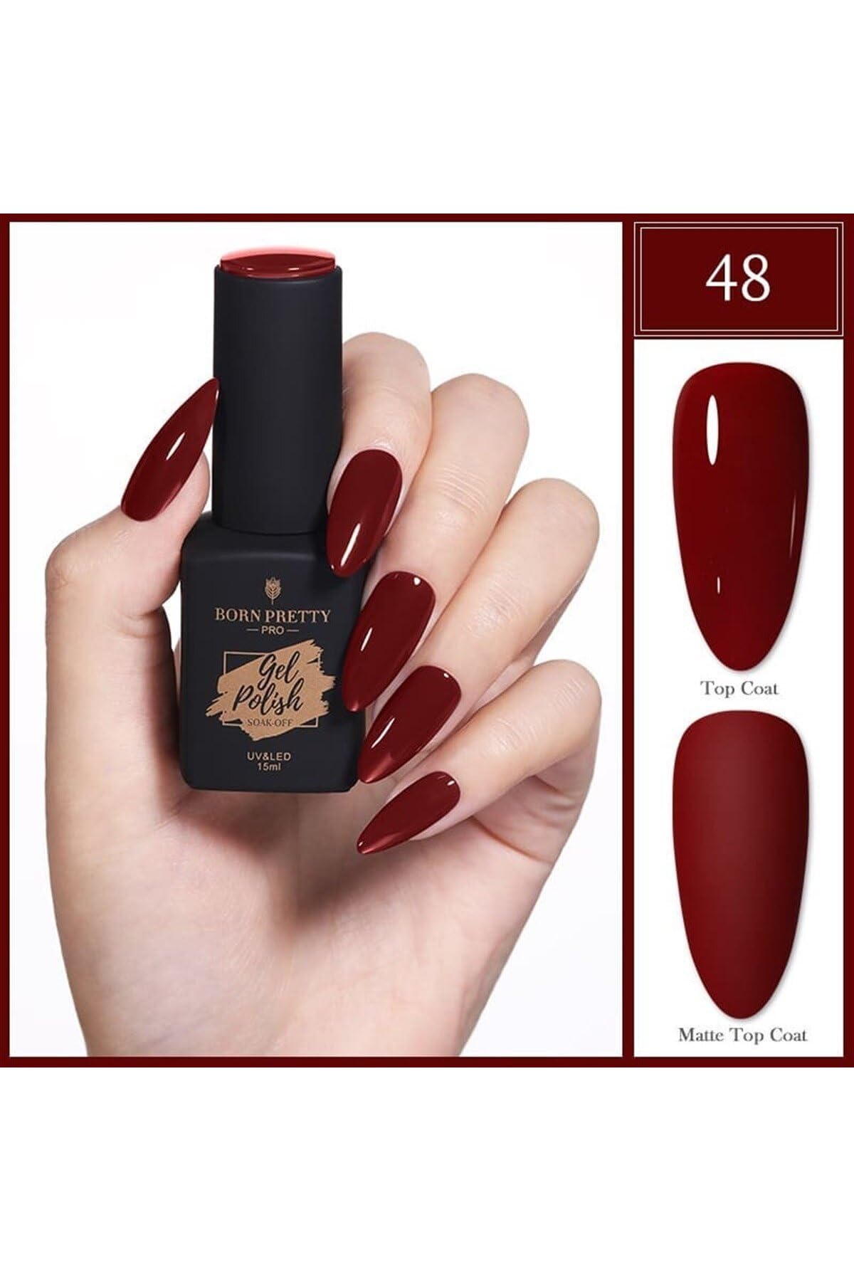 Born Pretty Trubuty Serisi Kalıcı Oje 15 Ml 48 (52184-48) 1820
