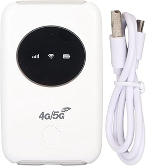 4G Portable Mobile Hotspot - 4G WiFi Router, 150Mbps Unlocked, 3200mAh Battery, LTE USB Wi-Fi Modem, Wireless Portable WiFi Router