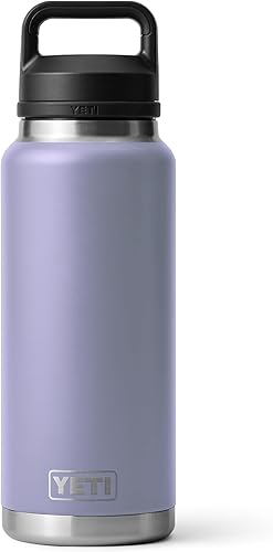 Miniatura 12 de YETI Rambler - Botella de 36 onzas, aislada al vacío, a prueba de fugas, de acero inoxidable con tapón para sorbos Vacuum Insulated, Leakproof