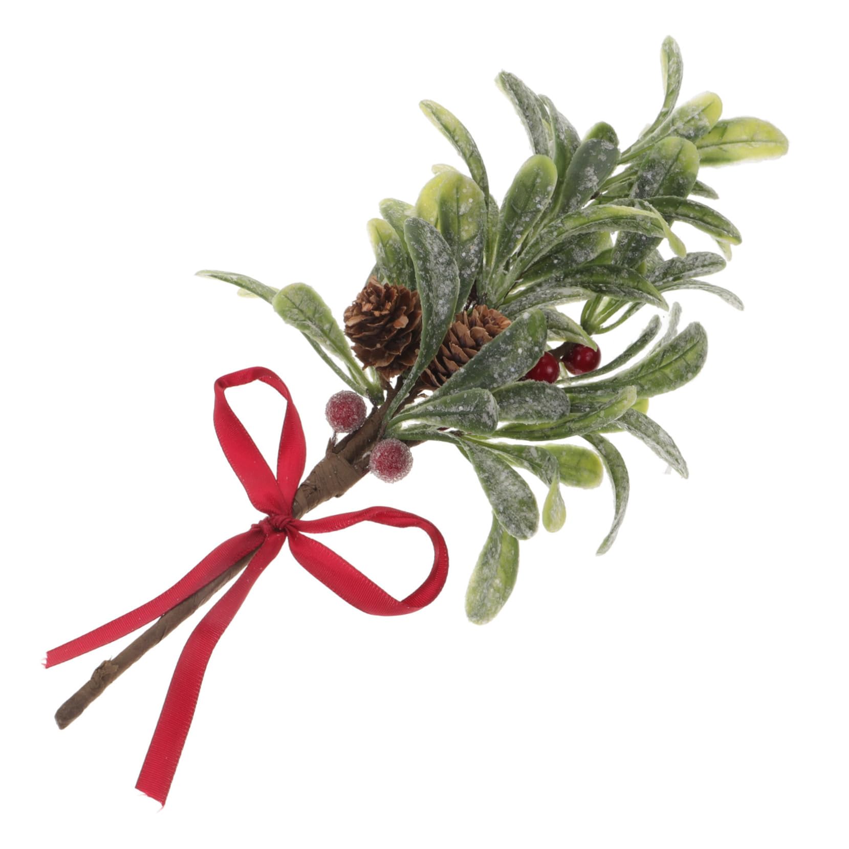 5stücke Fake Pick Weihnachtsbeeren Zweig Künstliche Deko Für Weihnachten Tisch Und Raumdekoration Lebendig Und Langlebig Verleiht Festliche Atmosphäre