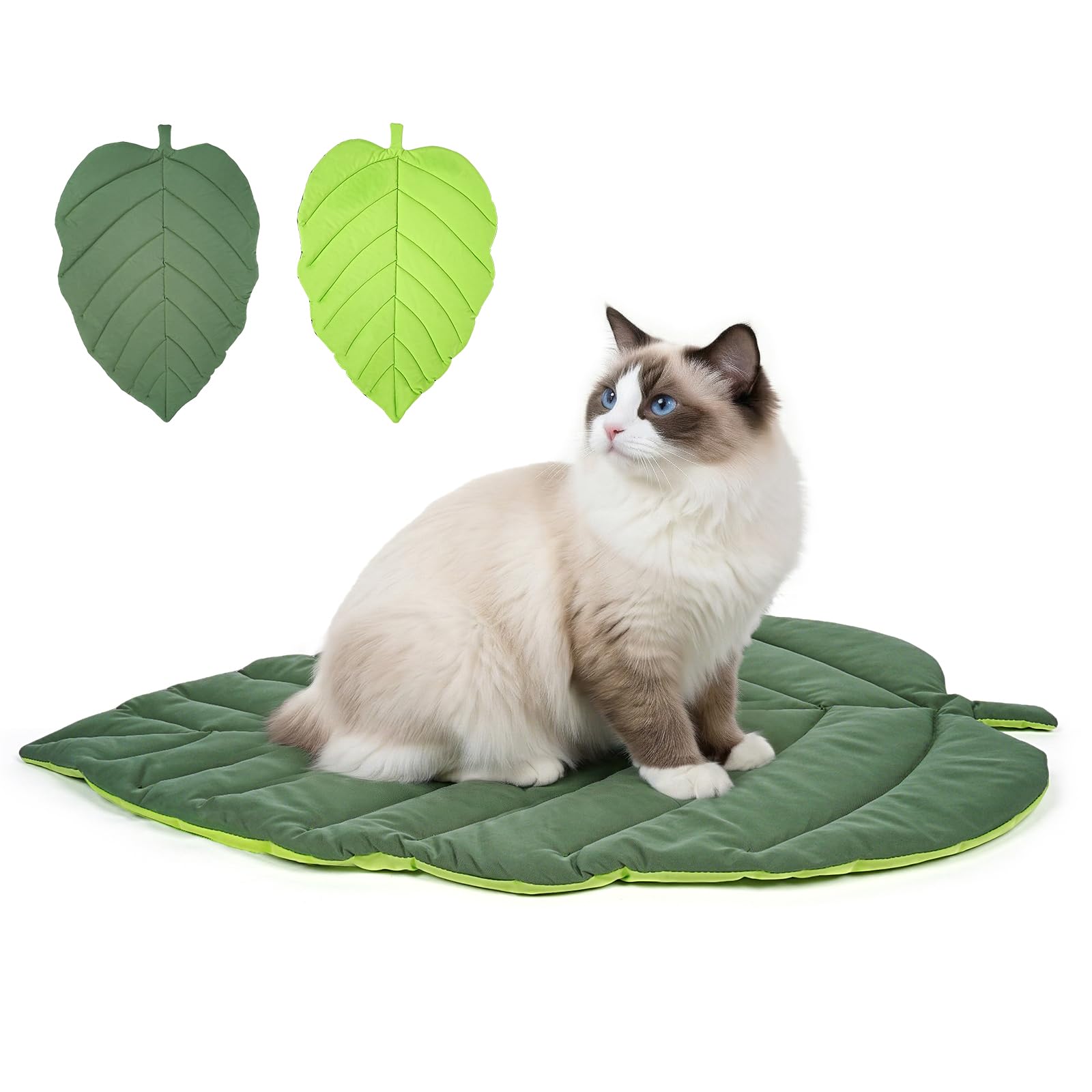 Supet Leaf Shaped Cat Bed Pad