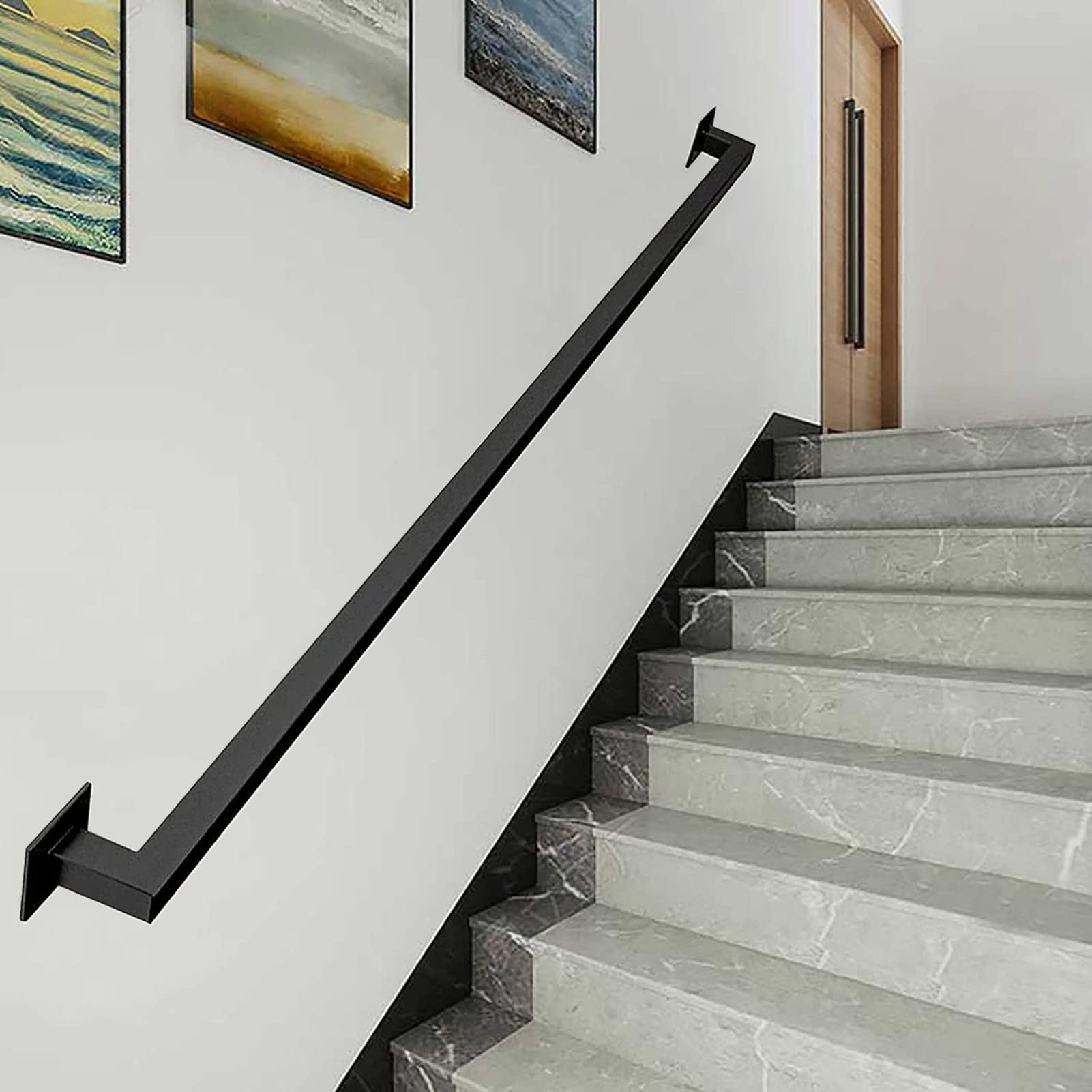 Rampe d'escalier intérieure et extérieure pour sécuriser votre porche