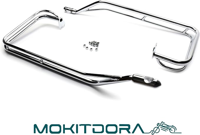 Kit Soportes Guardas Laterales MoKitDora para Harley Touring miniatura 8