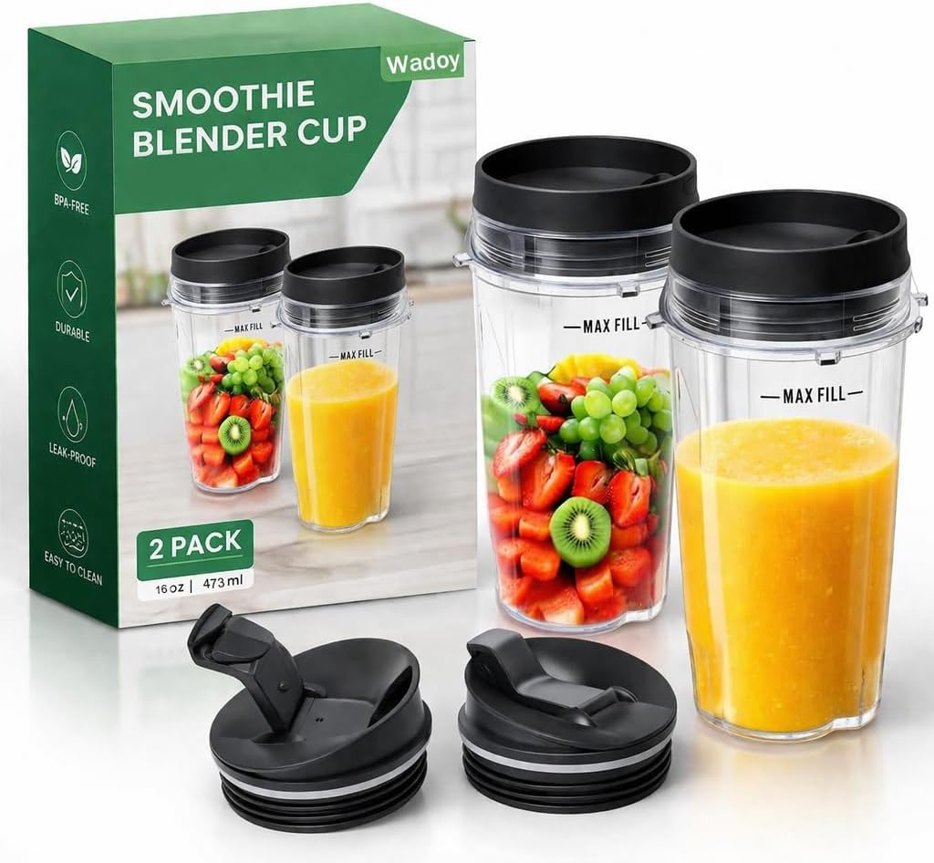 Vaso para licuadora de 16 oz compatible con Ninja