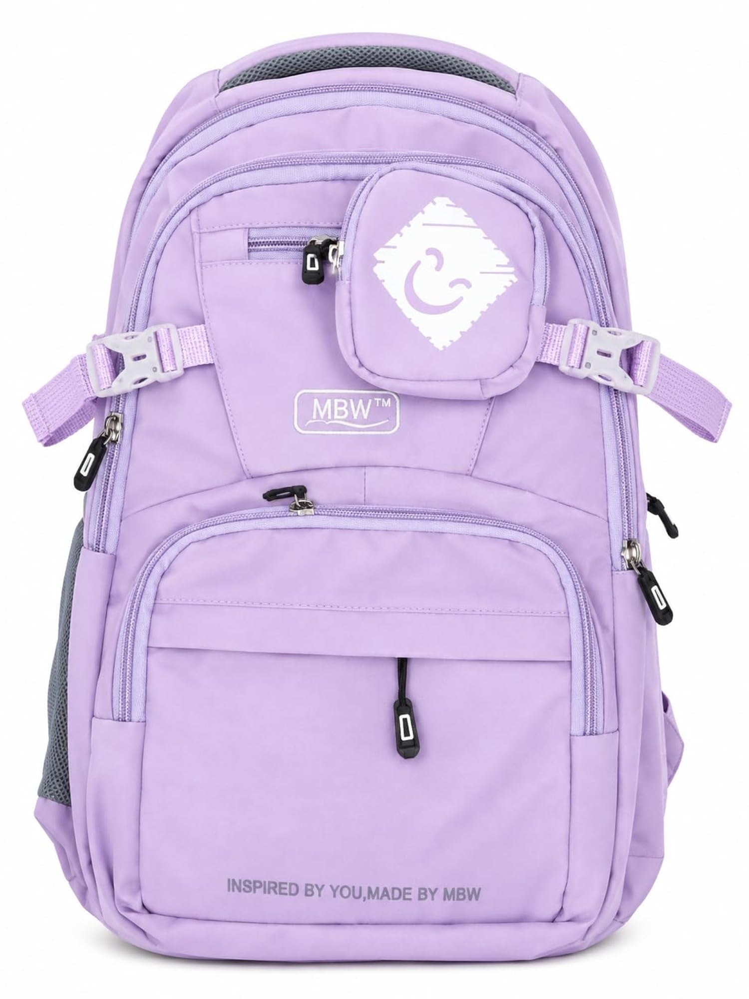 Korean Double Clip Design Water Resistant School Bag for Kids