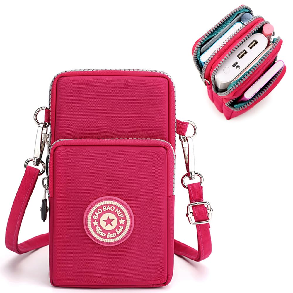 Gooderngoodern Small Crossbody Cell Phone Purse Universal Mini