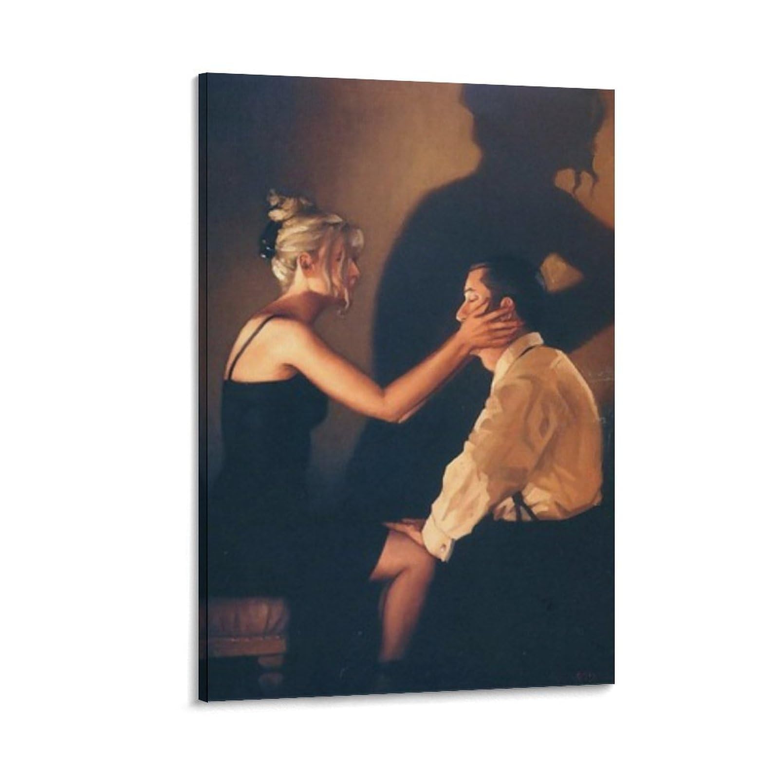 Lovers And Others Strangers by jack_vettriano Wall Art Prints Poster (3) Canvas Art Poster And Wall Art Picture Print Modern Family Decor Posters 08x12inch(20x30cm)