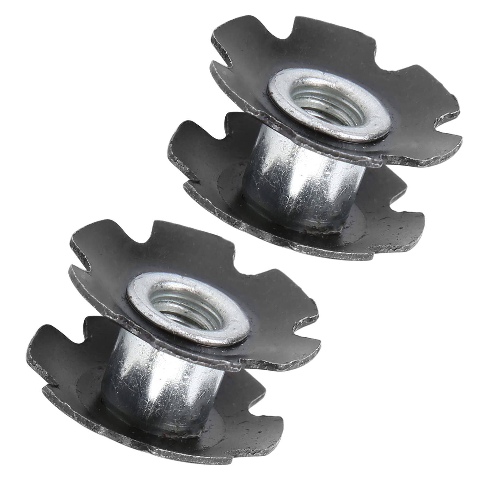 Keenso Dado a Stella per Auricolare Bici, Dado a Stella per Auricolare in Lega di Alluminio da 23,6 Mm per Bici da Strada da Strada