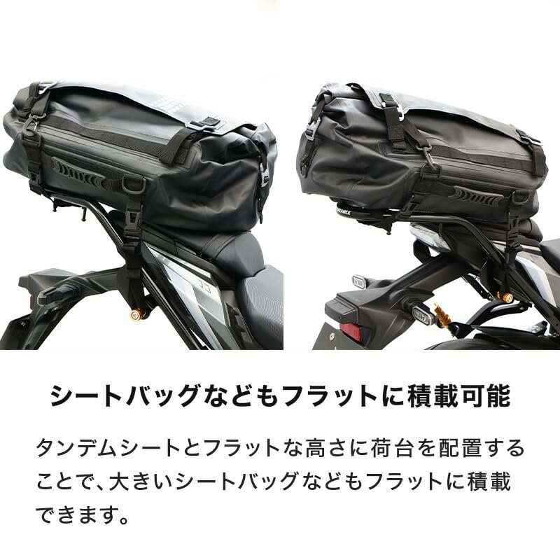 Amazon | エンデュランス バイク リアキャリア (ブラック) GSX-S1000