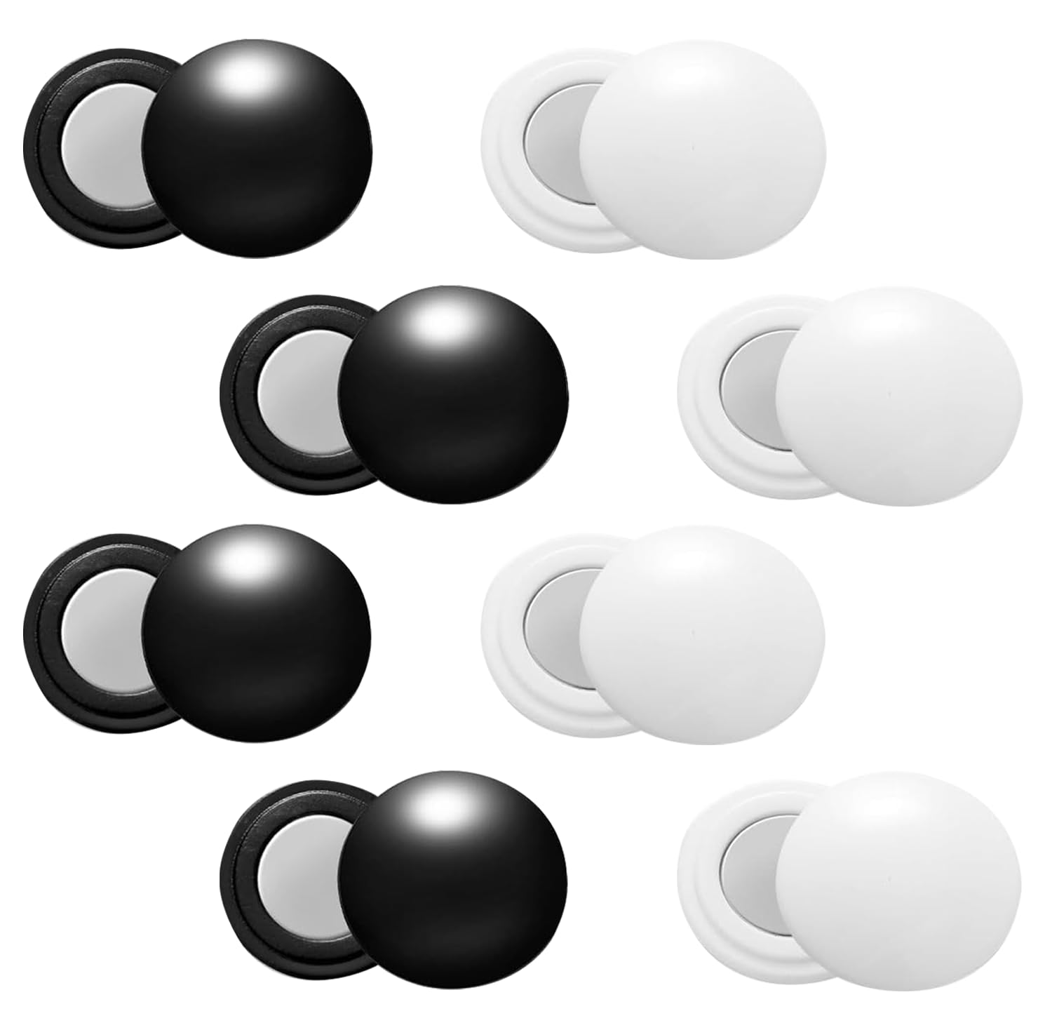 elook 8 Pairs Race Number Magnets