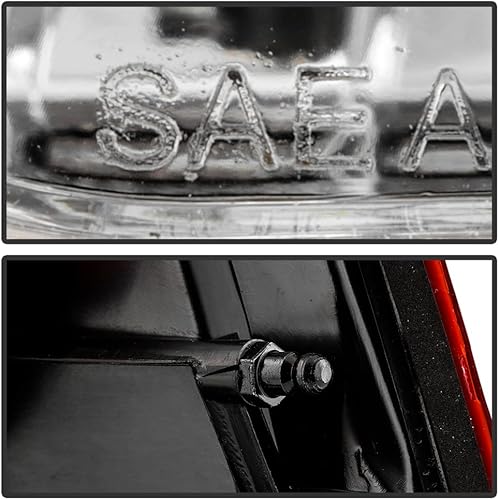 Miniatura 7 de KEEKPO - Para incandescente con bisel cromado Reemplazo de la lámpara de freno de la luz trasera Ram 1500 2019 2020 2021 2022 2023 - Conductor