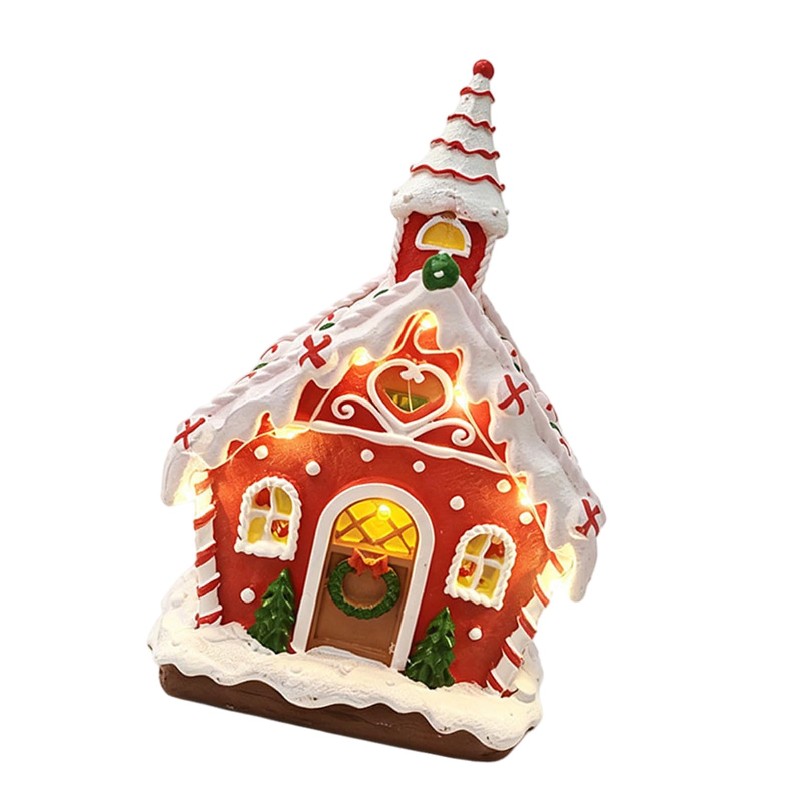 our fave LED Illuminated Musical Gingerbreads House with 8 Joyful Tunes for Seasonal Home Decoration Christmas Ornament Musical Christmas Deck