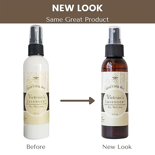 Miniatura 6 de Victoria's Lavender "Don't Bug Me" - Spray para insectos y loción corporal - Sin DEET a base de plantas con aceites esenciales y aloe vera,