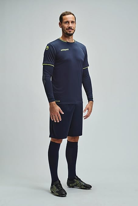 Camiseta Portero Futbol Hombre Equipación Portería Ajustada Hombre Camiseta Portero Uhlsport