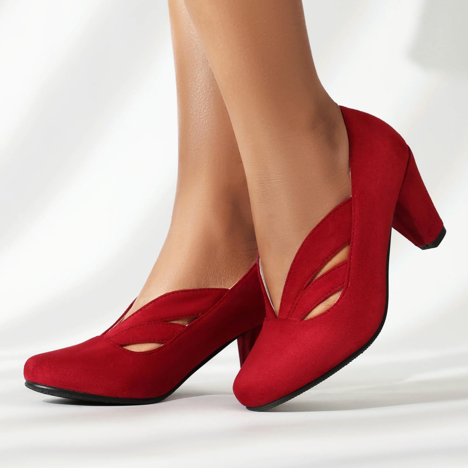 elerhythm Mary Jane Tacones Vintage Gatsby años 1920, Zapatos de Punta Cerrada años 1950, Calzado Victoriano